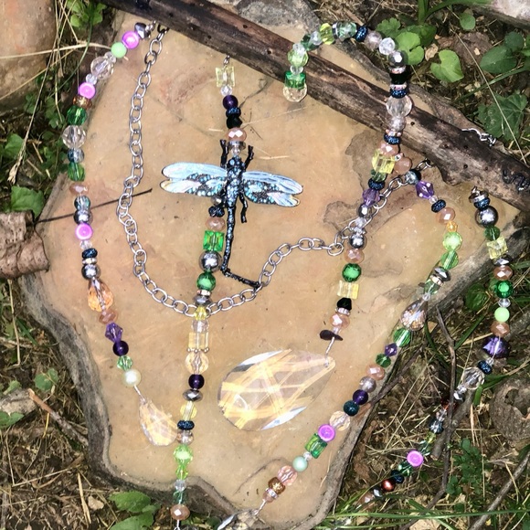 Handcrafted Colorful Beaded Suncatcher 🔥